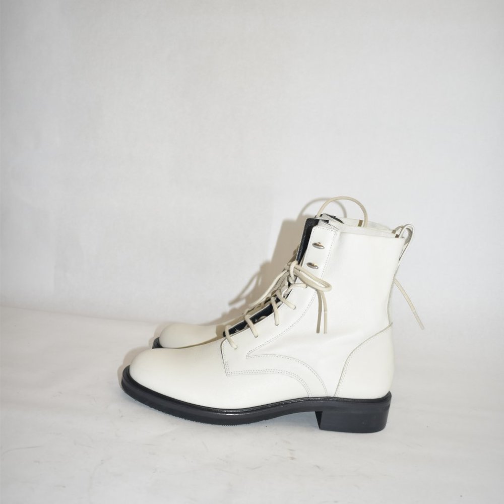 $550 Rag & Bone Slayton Combat Boot Edgy Leather … - image 8